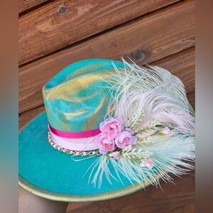 Custom Wide Brim Derby Hat